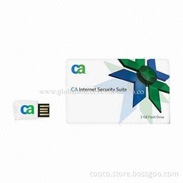 Card USB Flash Drive, More than 10 Years Data Retention, 1/2/4/8/16/32GB Full Capacity